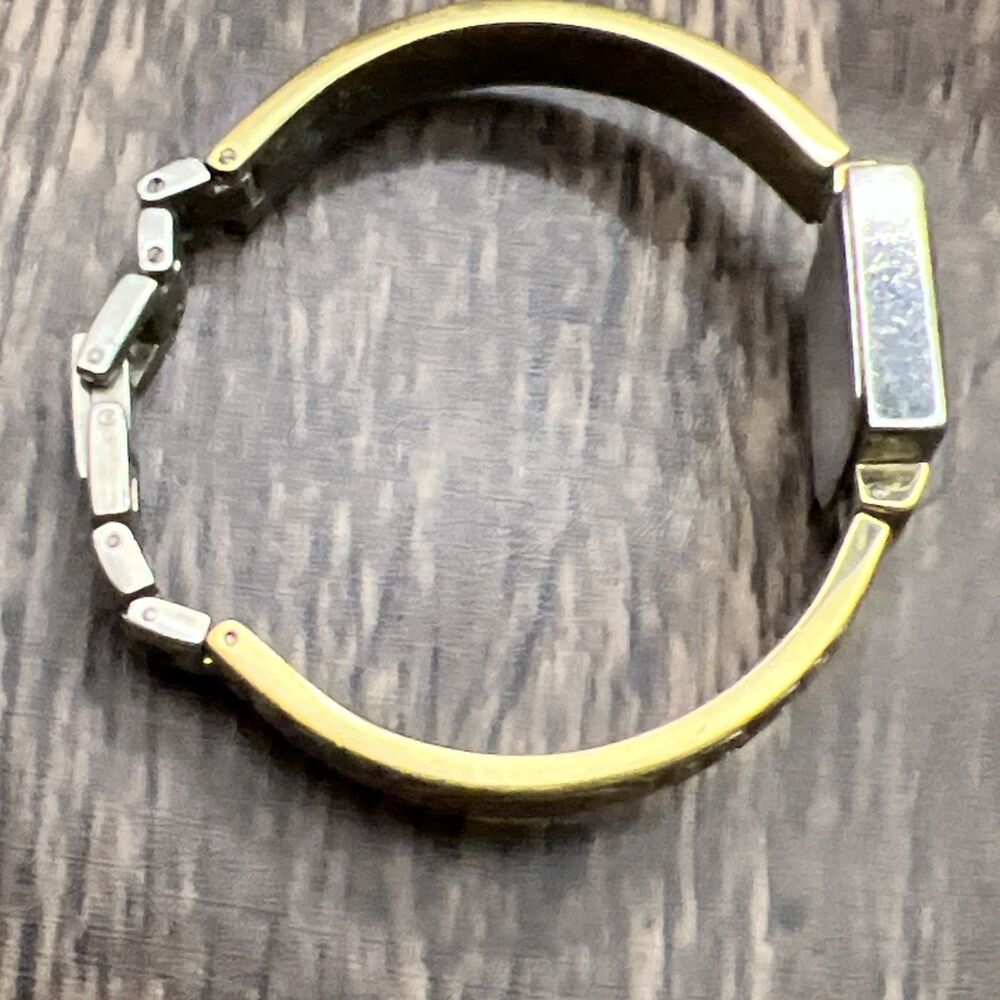 Vintage Anne Klein Two Tone 10/5255 Thai Movement Ladies Watch Quartz Stainless - Picture 6 of 11